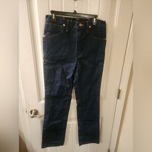 Wrangler  Dark Wash Straight Leg Jeans 32x32